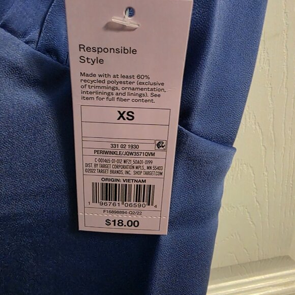 Womens violet top - Picture 2 of 3